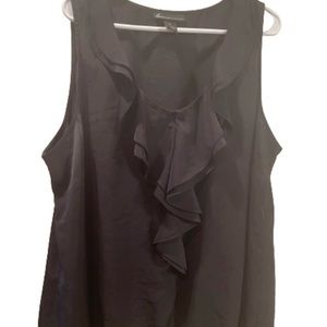 Lane Bryant ruffle blouse